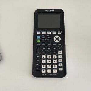 Texas Instruments TI-84 Plus CE in Black and White